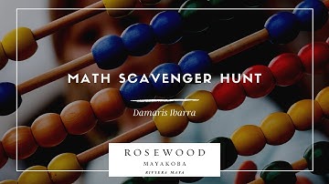 Math Scavenger Hunt