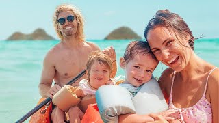 Kayaked to an Island with 2 Babies