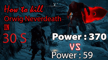 How to kill ORWIG NEVERDEATH lvl 370 VS lvl 59