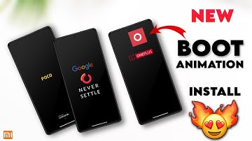 CHANGE MIUI 13 BOOT ANIMATION ANY REDMI & POCO PHONE | PART - 2 BY VIKAS PAL