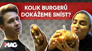 KOLIK BURGERŮ DOKÁŽEME SNÍST? Madrunner ochutnávka s The Mag teamem