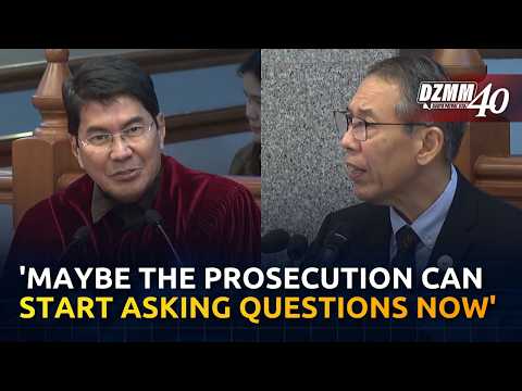 Tulfo, nainip sa pagpapakilala ng prosekusyon sa testigo | DZMM Teleradyo (09 October 2026)