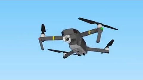SketchUp 2017 + MSPhysics Drone DJI Mavic Pro Sub[En/Th] ©10-Feb-2022