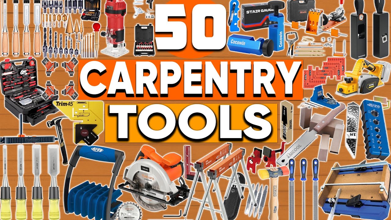 Top 50 Carpentry Tools on Amazon – Essential Tools for Every Woodworker ...
