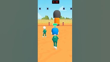 SQUID GAMES [ Green Light Red Light] with Doraemon, Nobita, Shinchan, Jo Jo Bizzare & Hulk#shorts