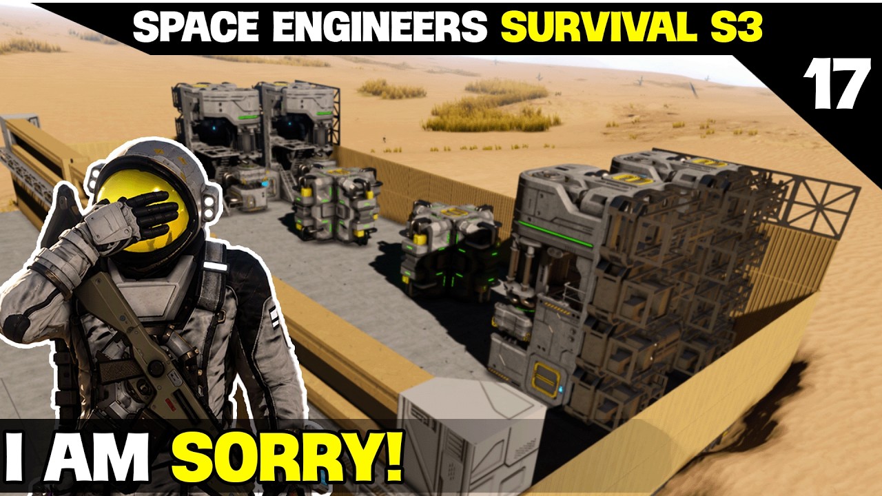 The Day It ALL WENT WRONG!! | Space Engineers Survival (EP17) [2026]