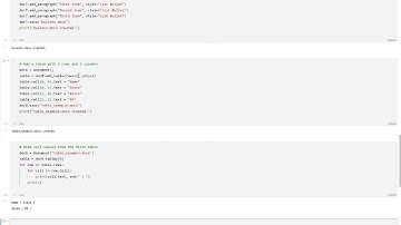 Python-docx_training