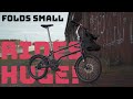 Oldschool folding bicycle reimagined  vello bikes are compact quick and smart