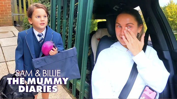 Sam Cries Taking Little Paul to His FIRST EVER Day of School 😢  | The Mummy Diaries