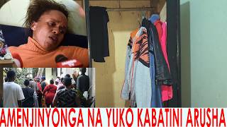 AJINYONGA KWA KUTUMIA KAMBA HUKU AKIWA AMEKAA KWENYE KABATI LA NGUO ARUSHA