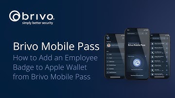 How to Add an Employee Badge to Apple Wallet from Brivo Mobile Pass