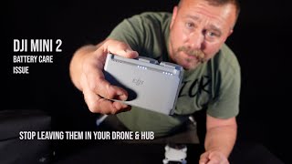 DJI Mini 2: Storing Batteries in the Drone or Hub  Dont  Intelligent Battery Failure