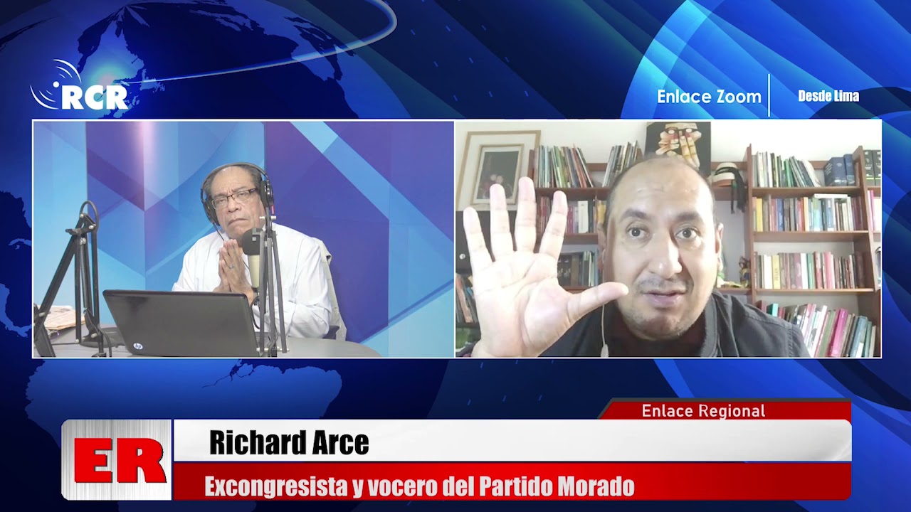 ENTREVISTA A RICHARD ARCE, EXCONGRESISTA Y VOCERO DEL PARTIDO MORADO