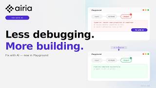 Fix Errors Instantly with AI in the Airia Playground