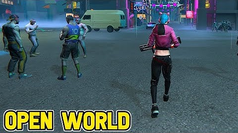 Cyberworld Online: Open World | Game Open World | Cyberpunk Mobile | Gameplay Android