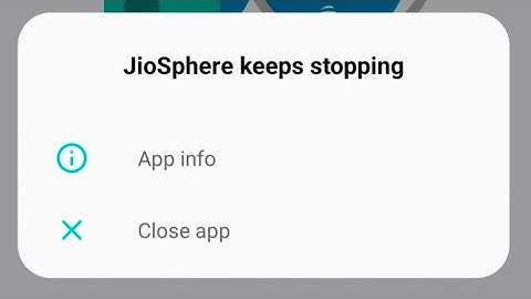Jiosphere keeps stopping problem | Jiosphere not opening problem | Jiosphere open nahi ho raha hai