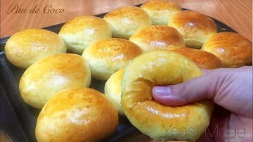 PAN DE COCO very soft, easy recipe