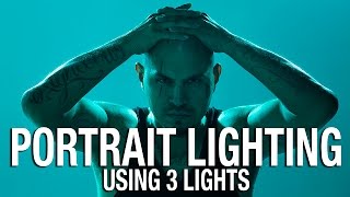 Portrait Lighting Using Three Lights