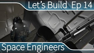 Space engineers Let's build a freighter Ep 14