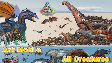 Ark Mobile Taming All Creatures of Ark Survival Evolved Mobile | Hardcore Brutal Series