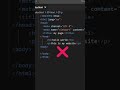 ❌Common HTML Mistakes vs ✅ Correct HTML Coding- Learn fast!