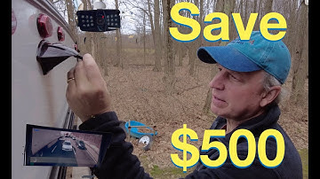 RV For The Rest Of Us:  Installing And Testing Rohent R7 RV Backup Camera Wireless Bluetooth WiFi.