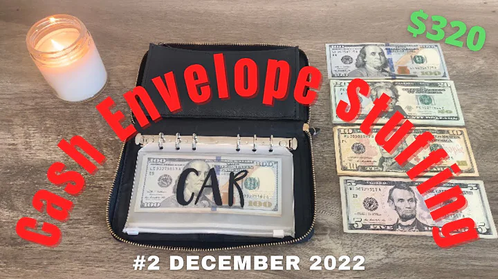 Cash Envelope Stuffing #2 December 2022 // Low Income Weekly Budget