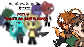 Rainbow friends doses your dares part 4