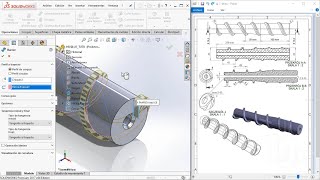 HUSILLO EN SOLIDWORKS 2020 | HÉLICE EN SOLIDWORKS 2020 | HELIX IN SOLIDWORKS 2020