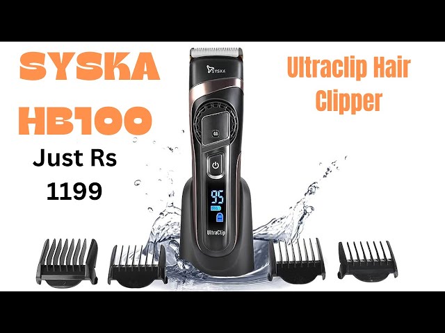 syska hb 100 trimmer