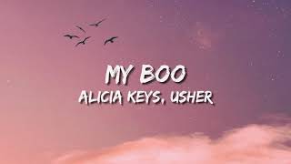 Usher ft Alicia Keys - My Boo (Lyrics)
