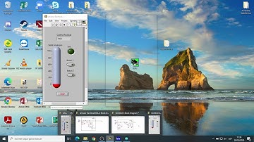 Lectura/Escritura (Read/Write) con VISA (Comunicación Serial) LABVIEW con Proteus (Arduino)