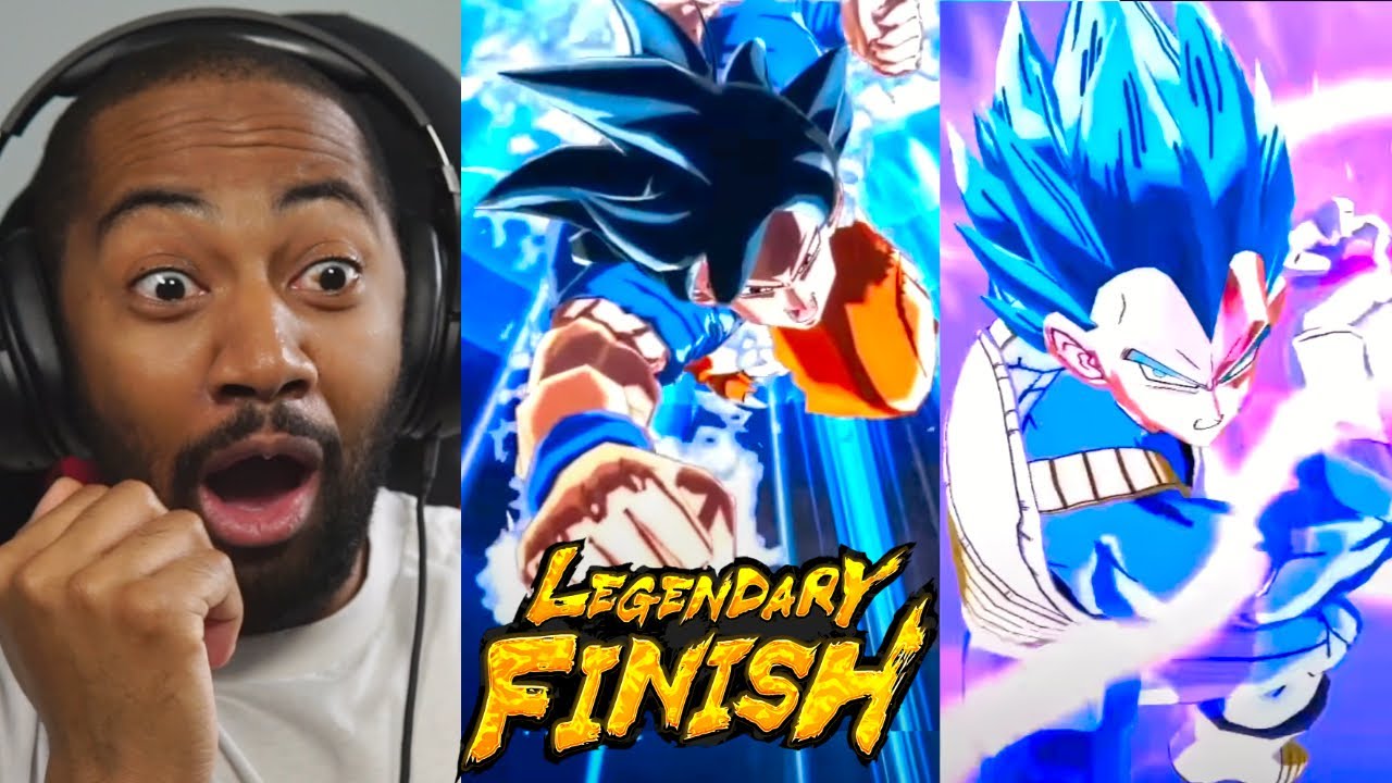 Anime Fan Reacts to Dragon Ball Legends (Legendary Finishes Part 2)