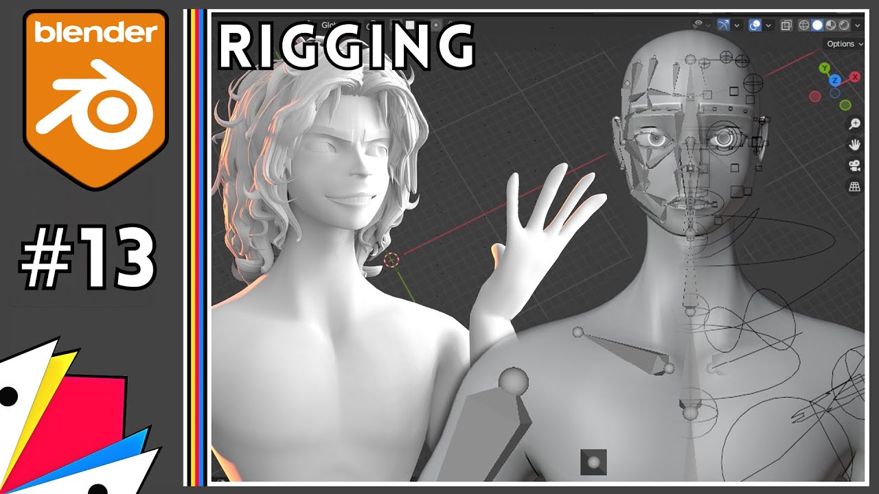 Character In Blender #13 - Rigging - YouTube
