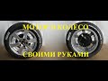 МОТОР В КОЛЕСО СВОИМИ РУКАМИ. МОТОР-КОЛЕСО ДЛЯ ЭЛЕКТРОСАМОКАТА. HOMEMADE   MOTORCYCLE of CAR TIRES !