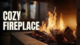Cozy Fireplace 4K 🔥 Crackling Fire Sounds for Sleep & Relaxation