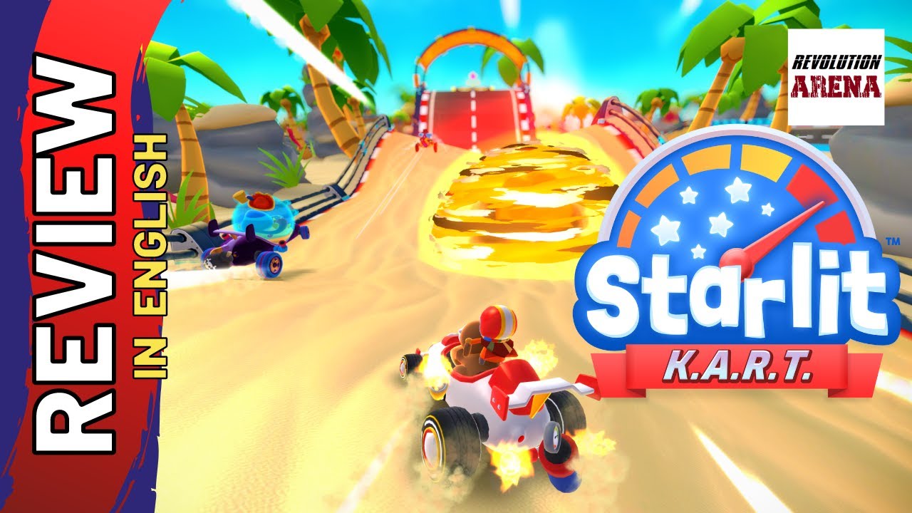 Starlit Kart Racing - JOGO IGUAL A MÁRIO KART! (PS4, PS5, XBOX ONE E XBOX  SERIES S/X) ‹ Rafa Nunes › 