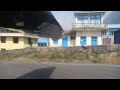 World Travel - Plane take off from Lukla Airport at Himalayas