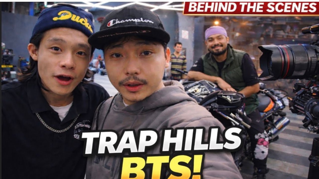 BEHIND THE SCENES – “TRAP HILLS” MUSIC VIDEO | @Enji-boa  & @Being___fake___1 