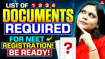 Documents Required for NEET 2025 Application Form | Complete Documents Lists ✅ | Garima Goel