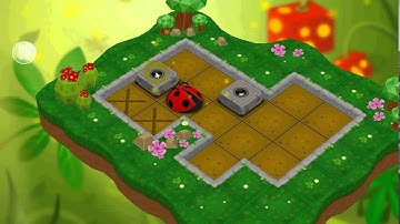 Sokoban Garden 2 Boxes Level 10