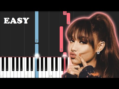 Ariana Grande - intro (end of the world) (Easy Beginner Piano Tutorial)