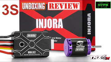 Unboxing & Reviewing the New INJORA Brushless Motor and ESC combo