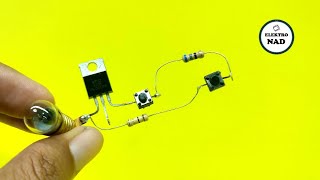 ini bukan transistor biasa!! cobalah rangkaian ini dan lihat hasilnya.