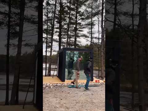 Как Вам такая баня? #home #treehouse #tinyhouse #treehousedesign #строительство #барнхаус #дача