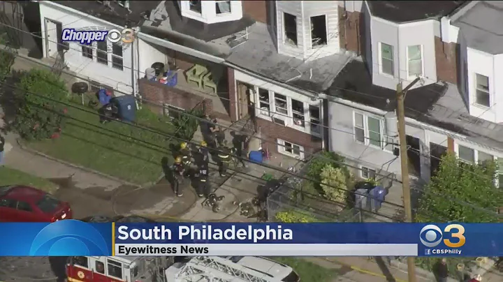 3 Children, 2 Adults Treated For Smoke Inhalation After Rowhome Fire In South Philadelphia