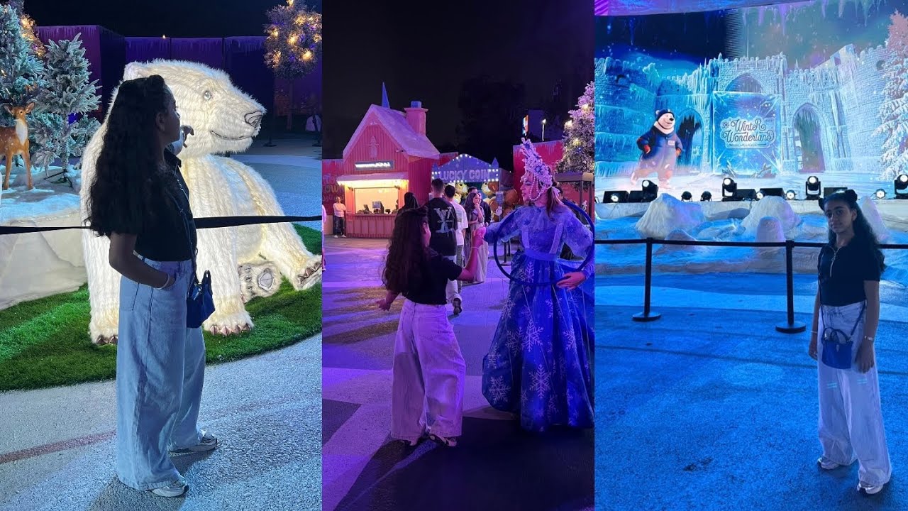 ونتر وندرلاند #موسم_جدة ☃️❄️