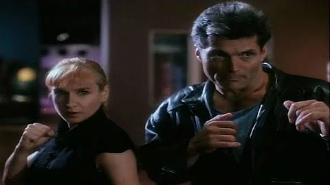 Cynthia Rothrock fight scenes Guardian Angel (1994...