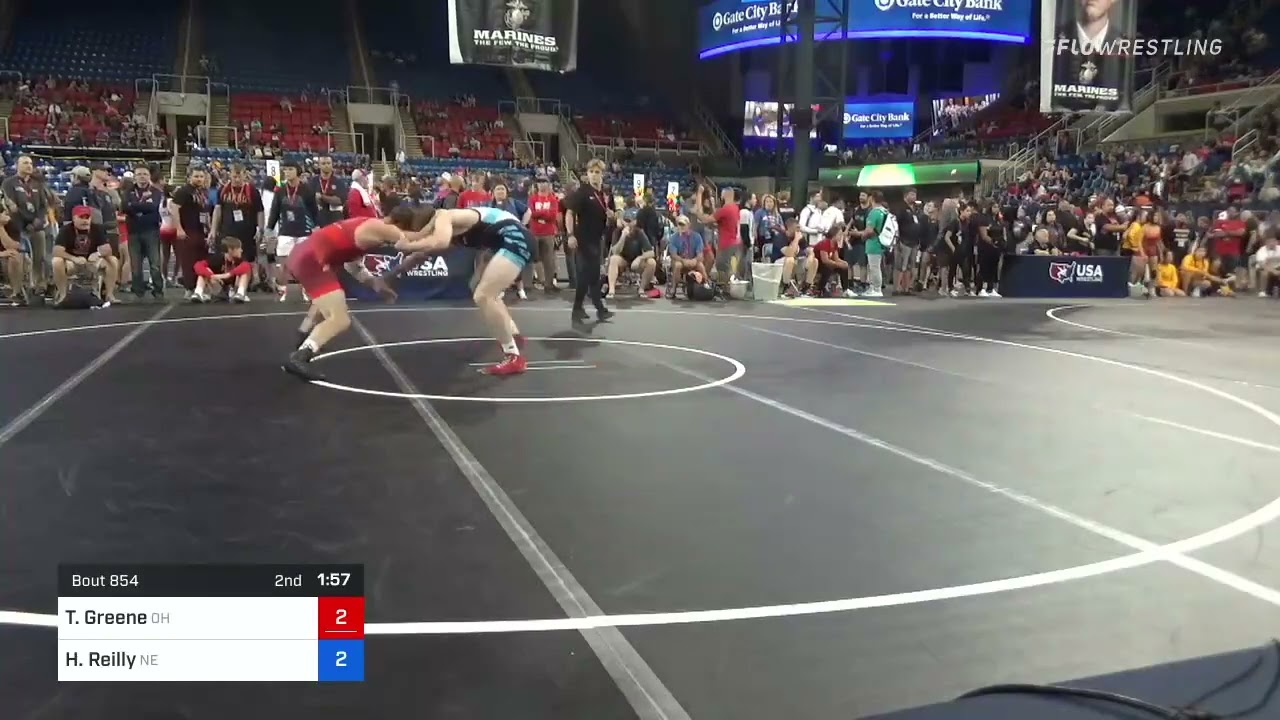 152 Lbs Round Of 64 - Tristin Greene, Ohio Vs Henry Reilly, Nebraska 93f5