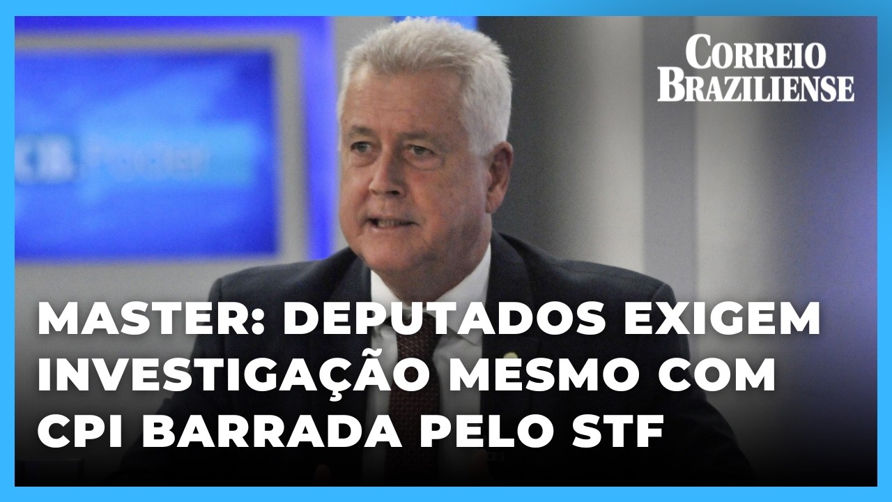 Rollemberg: deputados exigem investigação mesmo após STF barrar CPI do Master - 